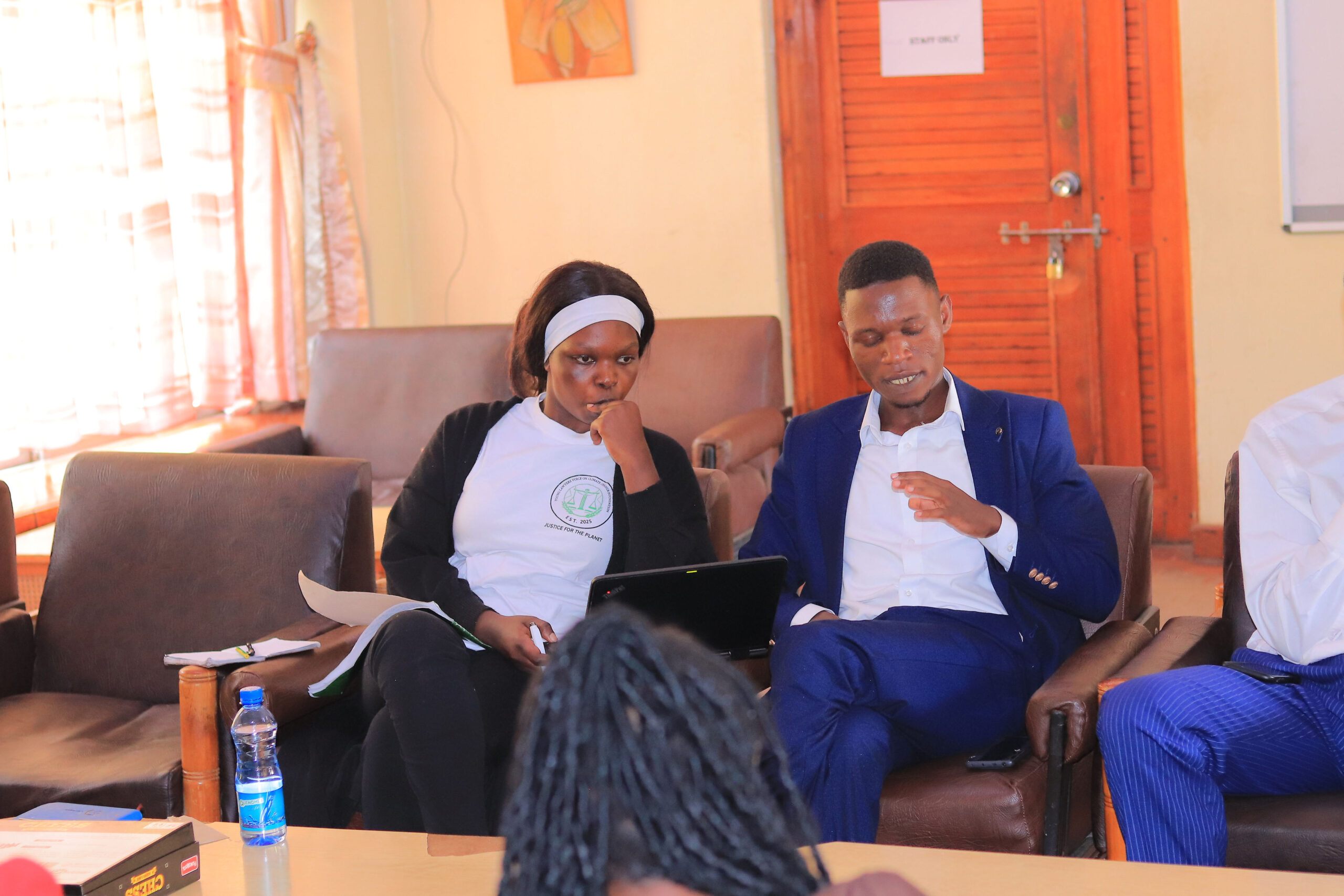 Civic education workshop with students