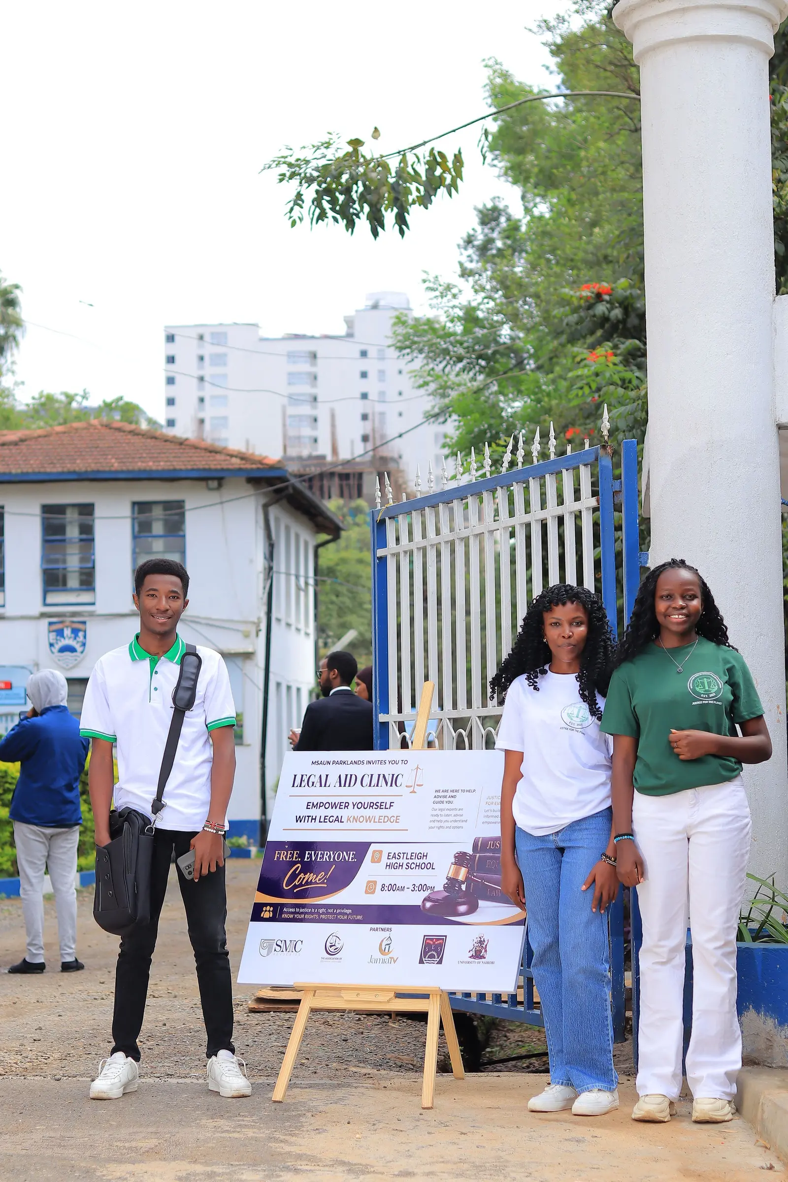 Young community leaders in Zambia meeting to discuss climate action